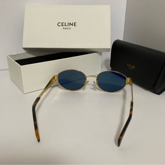 Sophisticated Celine Gold Lenses - Picture 3 of 5